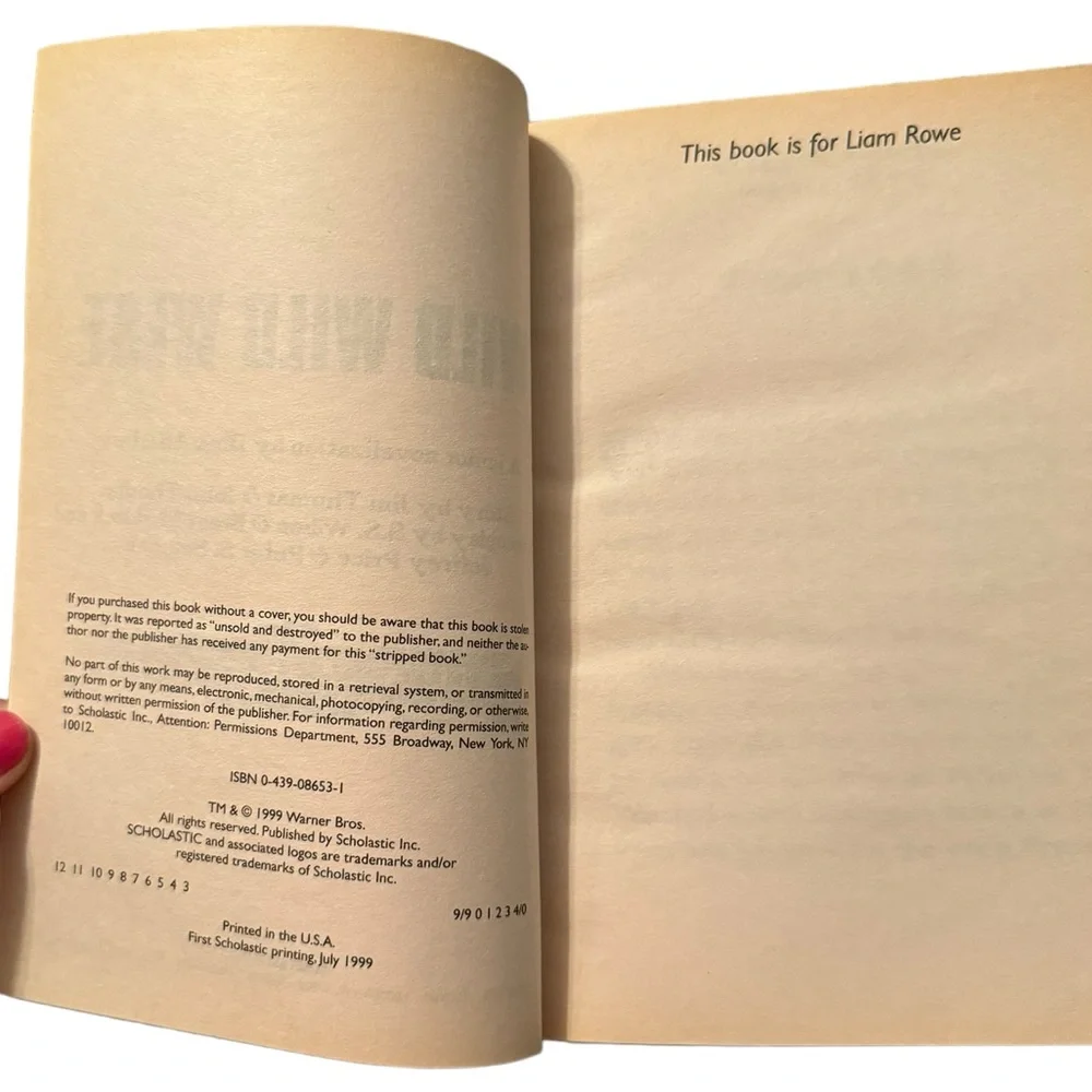 (Book) “Wild Wild West, “ A Junior Novelization By Dina Anastasio.